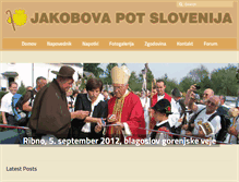 Tablet Screenshot of jakobova-pot.si